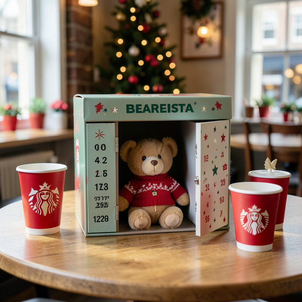 Starbucks reveals £24.95 Bearista advent calendar with mini festive outfits